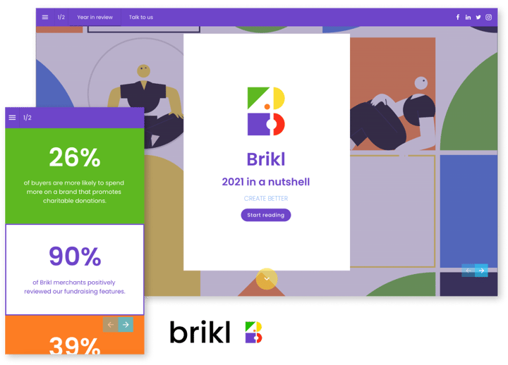 Interactive Report Example Brikl